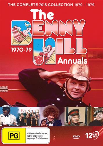 Glen Innes NSW,Benny Hill Annuals, The - 1970 To 1979,TV,Comedy,DVD
