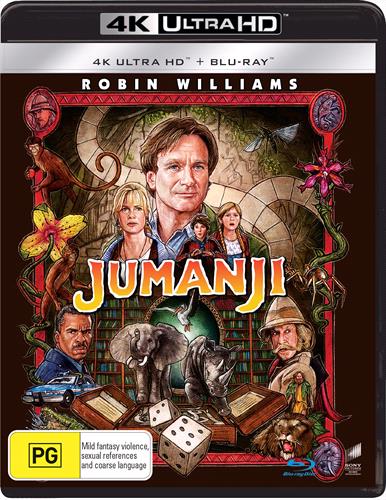 Glen Innes NSW, Jumanji, Movie, Action/Adventure, Blu Ray