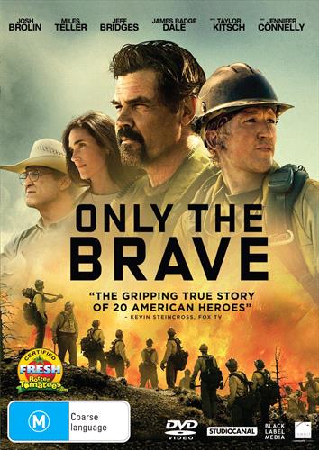 Glen Innes NSW, Only The Brave, Movie, Action/Adventure, DVD