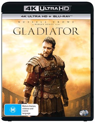 Glen Innes NSW, Gladiator, Movie, Action/Adventure, Blu Ray