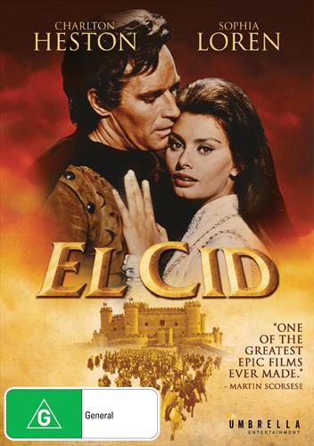 Glen Innes NSW,El Cid,Movie,Action/Adventure,DVD