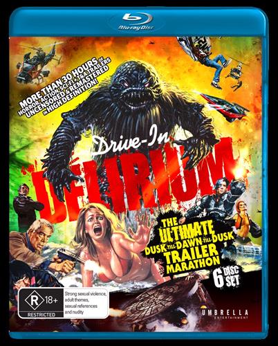 Glen Innes NSW,Drive-In Delirium,Movie,Horror/Sci-Fi,DVD