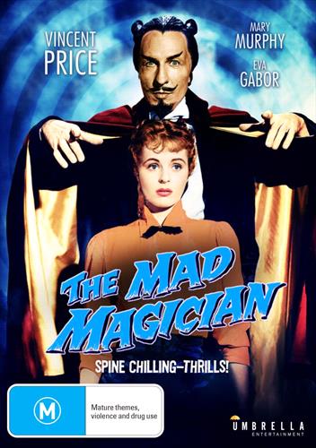 Glen Innes NSW,Mad Magician, The,Movie,Thriller,DVD