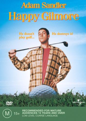 Glen Innes NSW, Happy Gilmore , Movie, Comedy, DVD