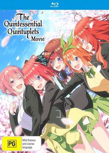 Glen Innes NSW, Quintessential Quintuplets Movie, The, Movie, Comedy, Blu Ray