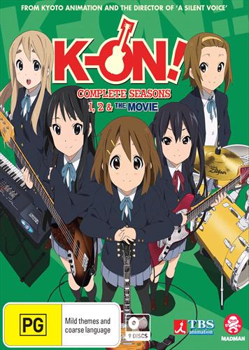 Glen Innes NSW,K-On!!,TV,Comedy,Blu Ray