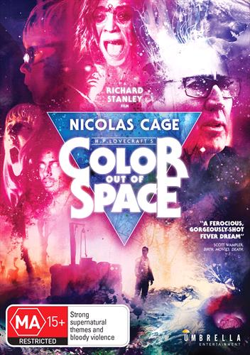 Glen Innes NSW,Color Out Of Space,Movie,Horror/Sci-Fi,DVD