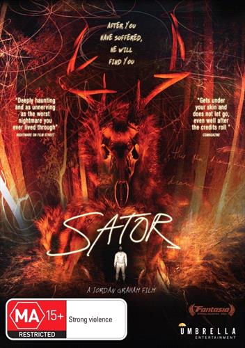 Glen Innes NSW,Sator,Movie,Horror/Sci-Fi,DVD