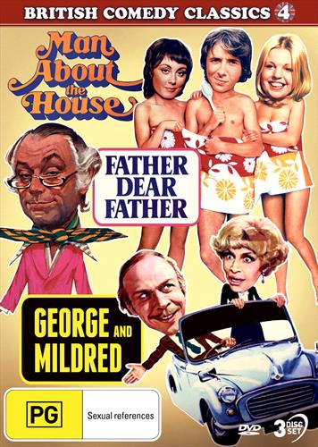 Glen Innes NSW,British Comedy Classics - Man About The House / George & Mildred / Father, Dear Father,Movie,Comedy,DVD