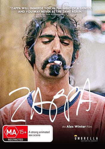 Glen Innes NSW,Zappa,Movie,Special Interest,DVD