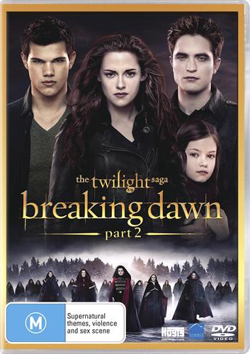 Glen Innes NSW, Twilight Saga, The - Breaking Dawn, Movie, Drama, DVD