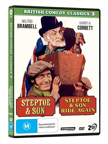 Glen Innes NSW,British Comedy Classics - Steptoe & Son / Steptoe And Son Ride Again,Movie,Comedy,DVD