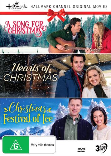 Glen Innes NSW,Hallmark Christmas - Song For Christmas, A / Hearts Of Christmas / Christmas Festival Of Ice,Movie,Children & Family,DVD