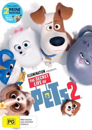 Glen Innes NSW, Secret Life Of Pets 2, The, Movie, Children & Family, DVD