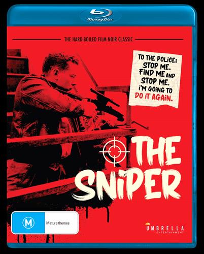 Glen Innes NSW,Sniper, The,Movie,Drama,Blu Ray