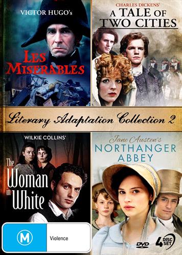 Glen Innes NSW,Literary Adaptation - Tales Of Two Cities, A / Les Miserables / Woman In White, The / Northanger Abbey,Movie,Drama,DVD