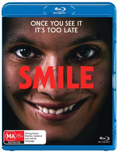 Glen Innes NSW, Smile, Movie, Horror/Sci-Fi, Blu Ray