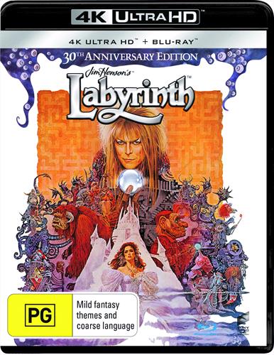 Glen Innes NSW, Labyrinth, Movie, Children & Family, Blu Ray