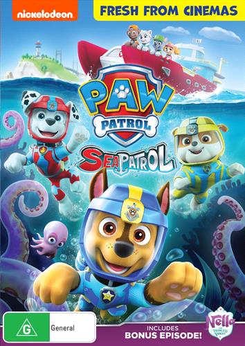 Glen Innes NSW, Paw Patrol - Sea Patrol, Movie, Children & Family, DVD