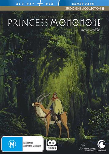 Glen Innes NSW,Princess Mononoke,Movie,Horror/Sci-Fi,Blu Ray