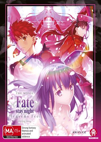 Glen Innes NSW,Fate/Stay Night - Heaven's Feel III. Spring Song,TV,Action/Adventure,Blu Ray