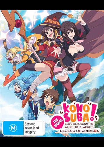 Glen Innes NSW, Konosuba - God's Blessing On This Wonderful World! Legend Of Crimson, Movie, Action/Adventure, Blu Ray