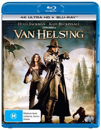 Glen Innes NSW, Van Helsing, Movie, Horror/Sci-Fi, Blu Ray