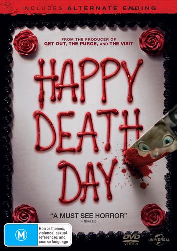 Glen Innes NSW, Happy Death Day, Movie, Horror/Sci-Fi, DVD