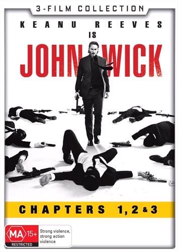 Glen Innes NSW, John Wick / John Wick - Chapter 2 / John Wick - Chapter 3 - Parabellum, Movie, Action/Adventure, DVD