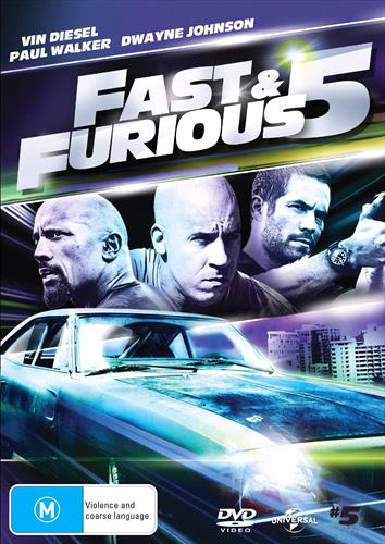 Glen Innes NSW, Fast & Furious 5, Movie, Action/Adventure, DVD