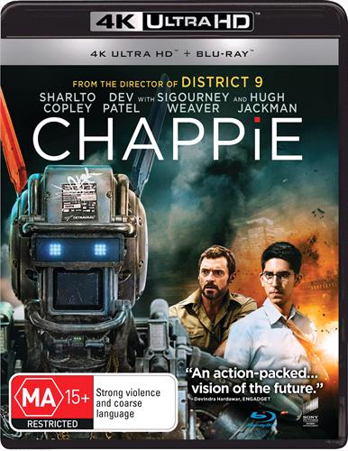 Glen Innes NSW, Chappie, Movie, Action/Adventure, Blu Ray