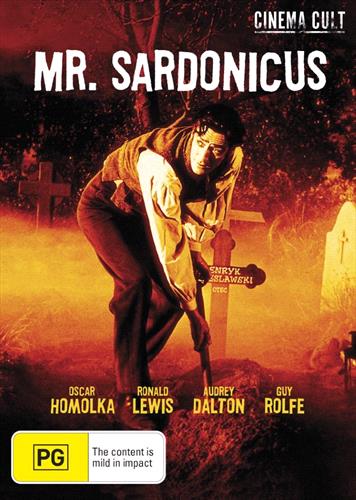 Glen Innes NSW,Mr. Sardonicus,Movie,Horror/Sci-Fi,DVD