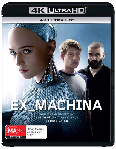 Glen Innes NSW, Ex Machina, Movie, Thriller, Blu Ray