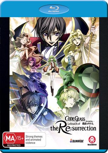 Glen Innes NSW,Code Geass - Lelouch Of The Re;surrection,Movie,Action/Adventure,Blu Ray