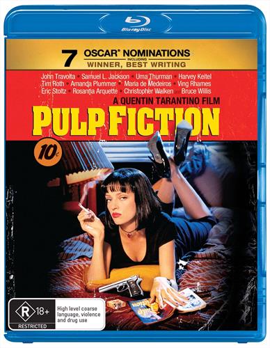 Glen Innes NSW, Pulp Fiction, Movie, Thriller, Blu Ray