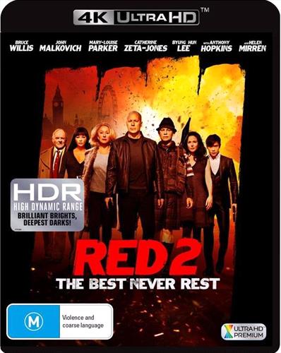 Glen Innes NSW, Red 2, Movie, Action/Adventure, Blu Ray