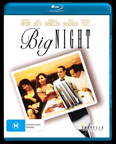 Glen Innes NSW,Big Night,Movie,Comedy,Blu Ray