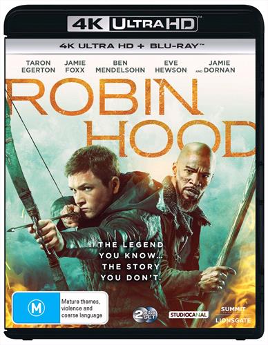 Glen Innes NSW, Robin Hood, Movie, Action/Adventure, Blu Ray