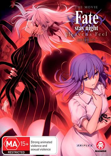 Glen Innes NSW,Fate/Stay Night - Heaven's Feel II. Lost Butterfly,Movie,Action/Adventure,DVD