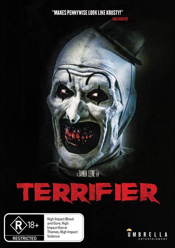 Glen Innes NSW,Terrifier,Movie,Horror/Sci-Fi,DVD