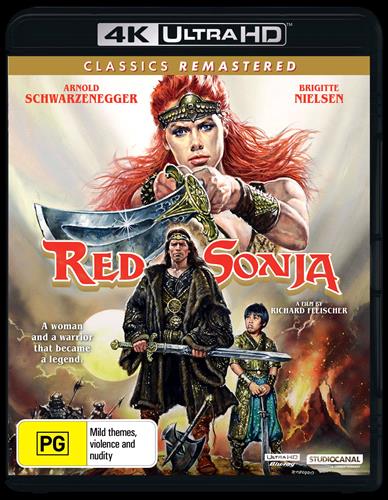 Glen Innes NSW, Red Sonja, Movie, Action/Adventure, Blu Ray