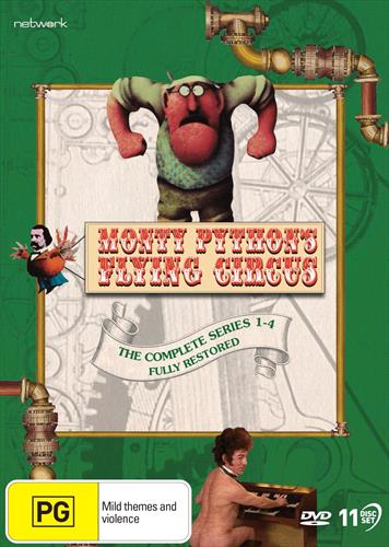 Glen Innes NSW, Monty Python's Flying Circus, TV, Comedy, DVD