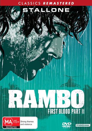 Glen Innes NSW, Rambo - First Blood II, Movie, Action/Adventure, DVD