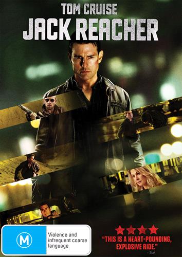 Glen Innes NSW, Jack Reacher, Movie, Action/Adventure, DVD