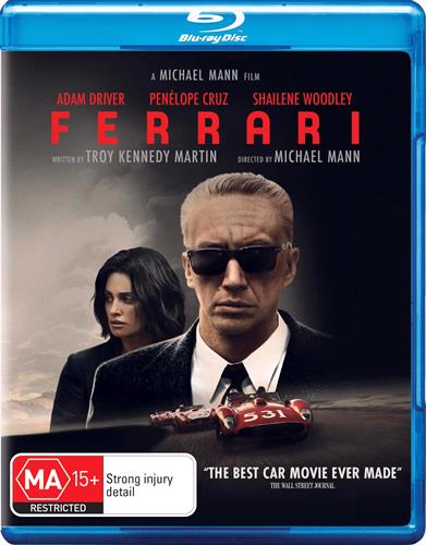 Glen Innes NSW, Ferrari, Movie, Drama, Blu Ray