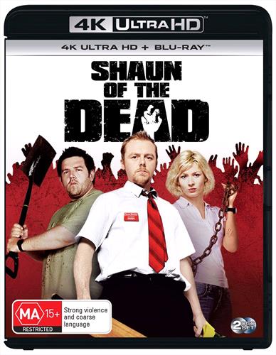 Glen Innes NSW, Shaun Of The Dead, Movie, Comedy, Blu Ray