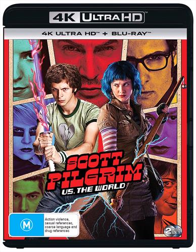 Glen Innes NSW, Scott Pilgrim Vs The World, Movie, Comedy, Blu Ray