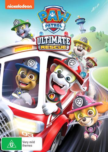 Glen Innes NSW, Paw Patrol - Ultimate Rescue, Movie, Children & Family, DVD