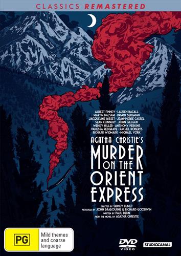 Glen Innes NSW, Murder On The Orient Express, Movie, Thriller, DVD