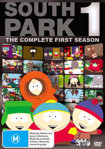 Glen Innes NSW, South Park, TV, Comedy, DVD